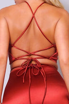 Sexy Halter Front Crop Top | Mixtshop LLC