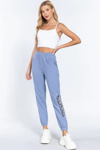 Graphic Long Jogger Pants | Mixtshop LLC