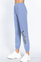 Graphic Long Jogger Pants | Mixtshop LLC