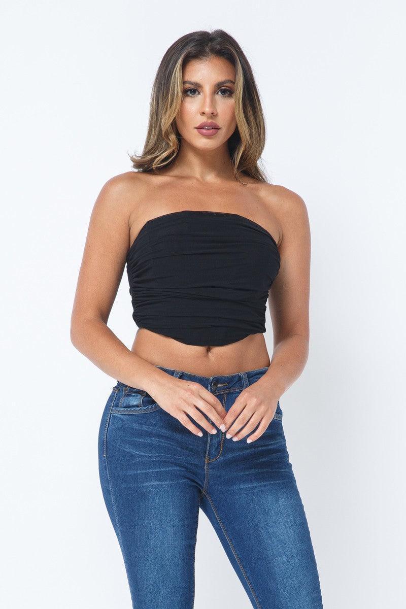 Mesh Corset Top | Mixtshop LLC Main image