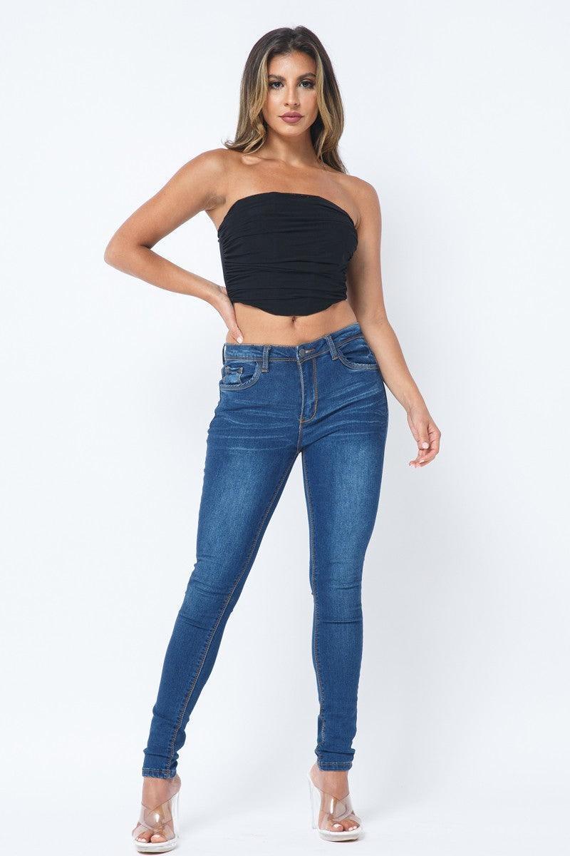 Mesh Corset Top Secondary image