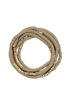 Metal Rubber Disc Bead Stretch Multi Bracelet 5 Pc Set | Mixtshop LLC