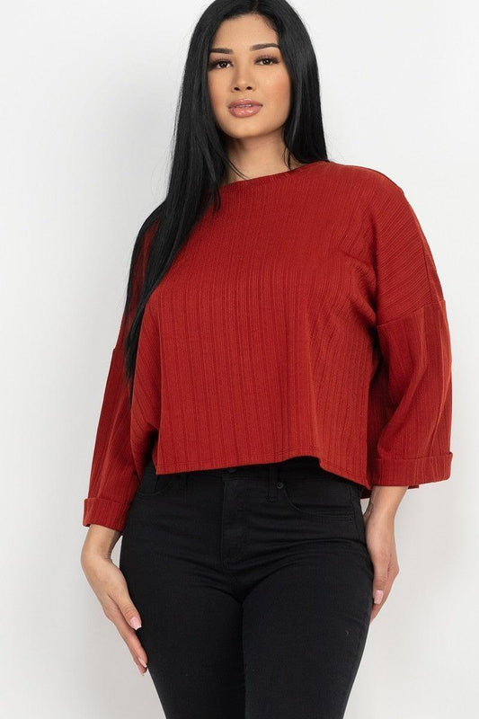 Drop Shoulder Top | Mixtshop LLC