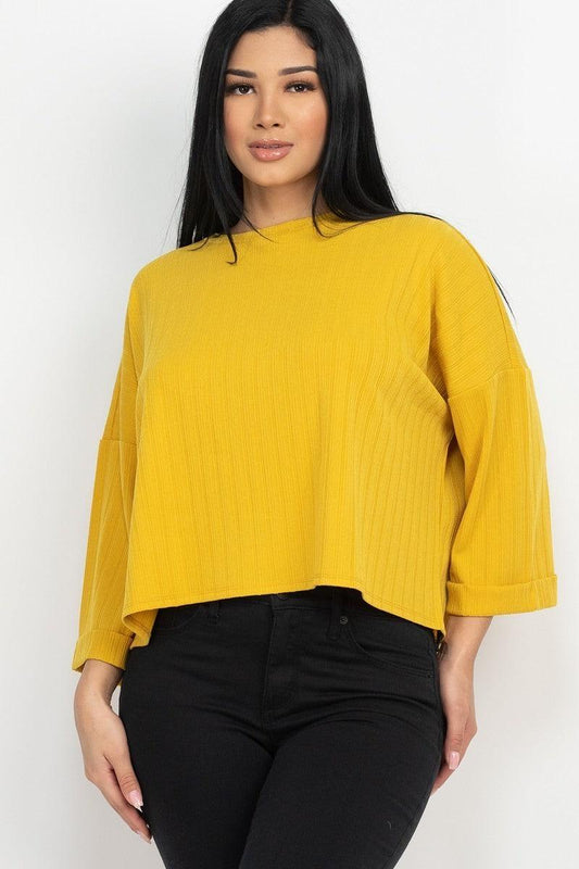 Drop Shoulder Top | Mixtshop LLC