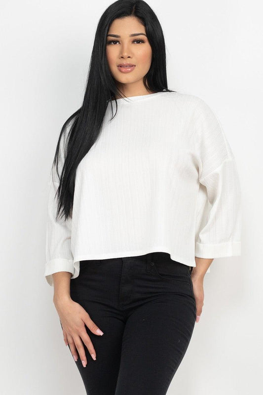 Drop Shoulder Top | Mixtshop LLC