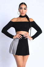 Choker Off-shoulder Top Set | Mixtshop LLC