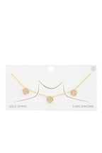 Moroccan Shape Gold Dipped Necklace | Mixtshop LLC