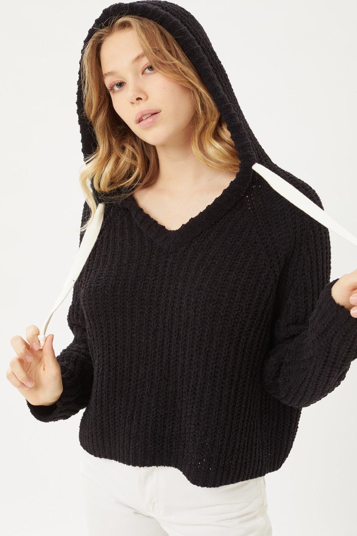 Pullover Hoodie Sweater Top | Mixtshop LLC Main image