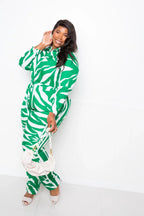 Button Up Long Sleeve Jumpsuit | Mixtshop LLC