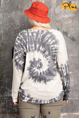 Plus Size Ls Special Washed Poly Rayon Knit Top | Mixtshop LLC