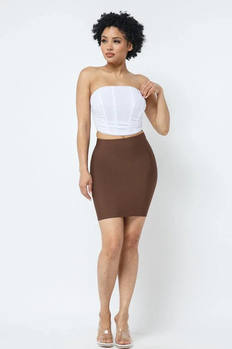 Bandage Mini Skirt Secondary image