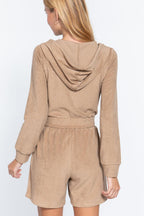 Hoodie Terry Towelling Jacket | Mixtshop LLC