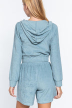 Hoodie Terry Towelling Jacket | Mixtshop LLC