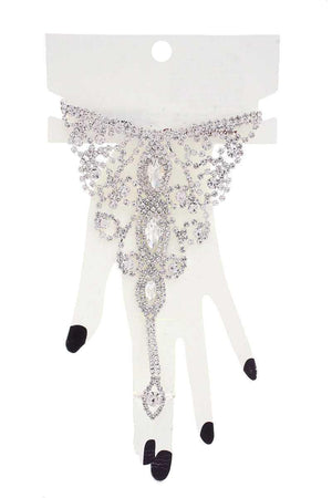 Marquise Rhinestone Hand Ring Bracelet | Mixtshop LLC