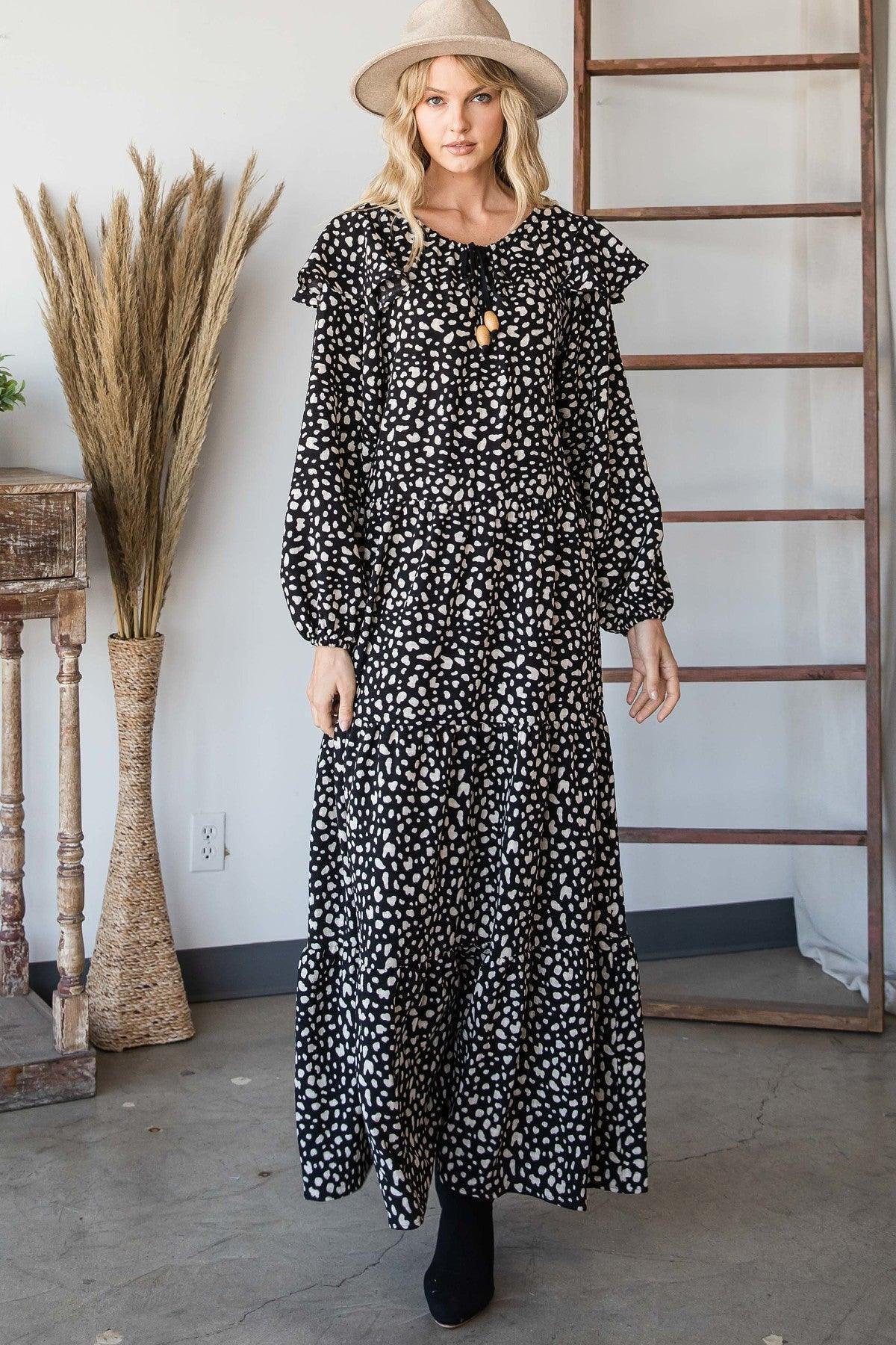 Bohemian Maxi Dress | Mixtshop LLC Main image