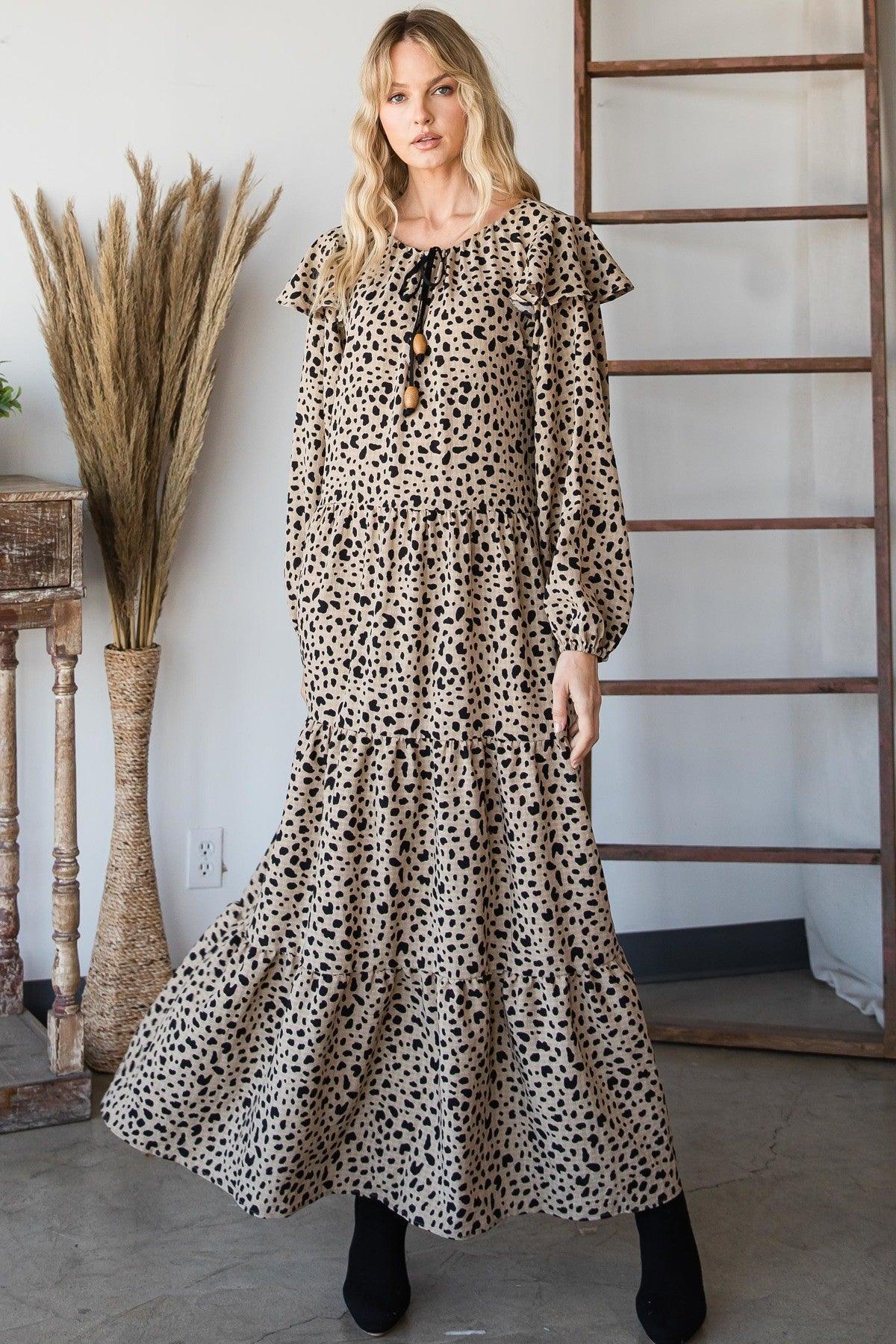 Bohemian Maxi Dress | Mixtshop LLC Main image