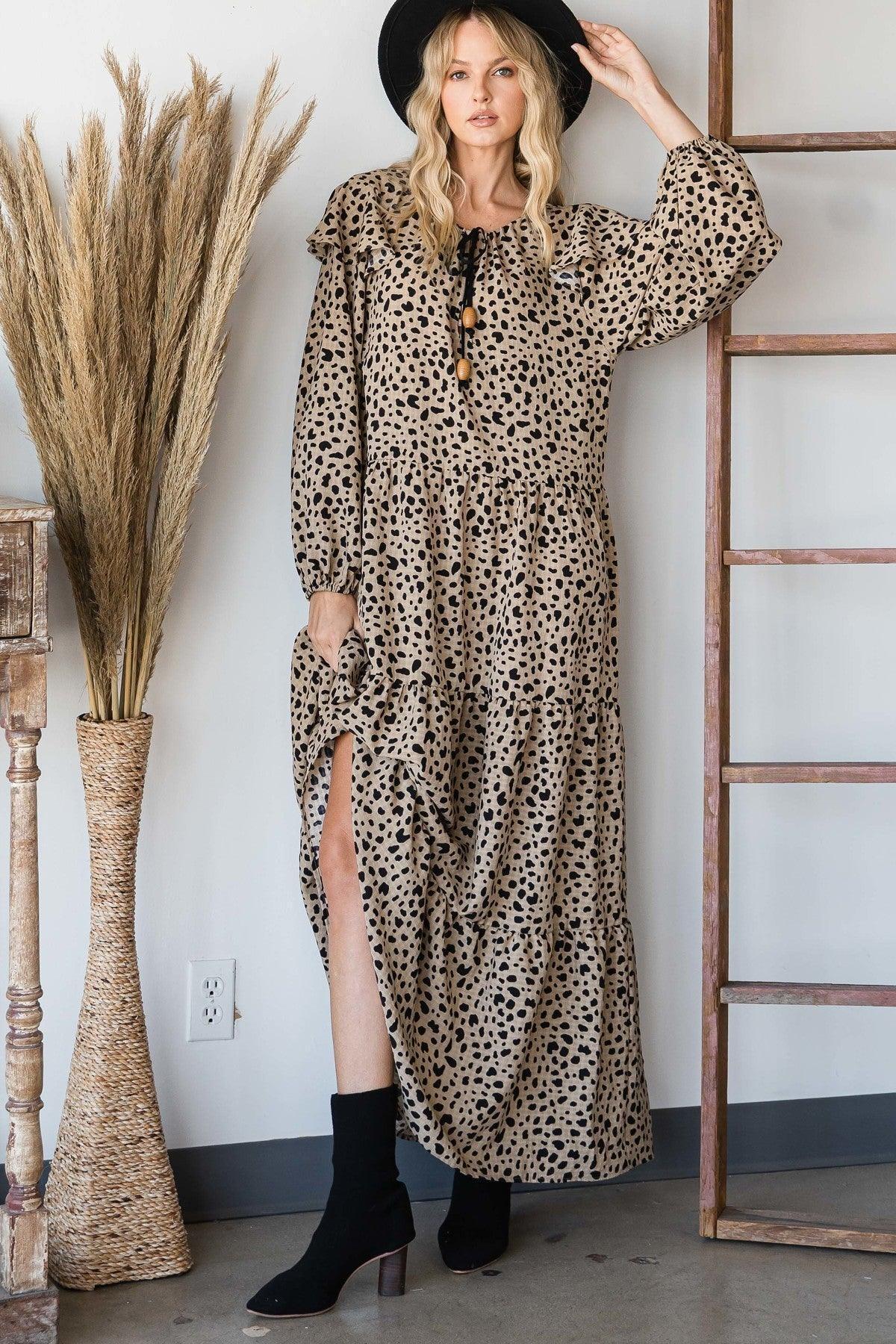 Bohemian Maxi Dress Secondary image