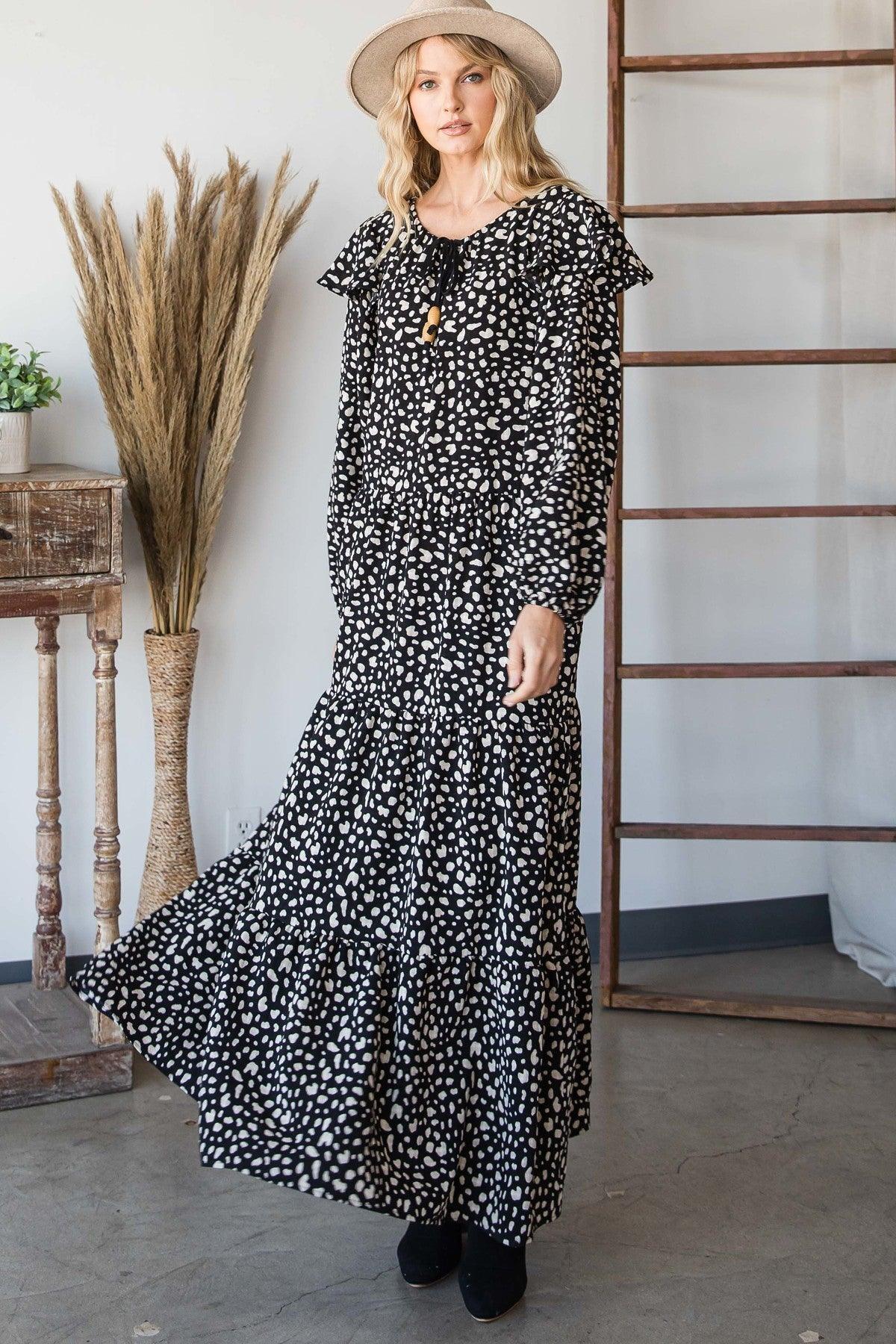 Bohemian Maxi Dress Secondary image