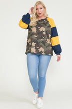 Raglan Sleeve Color Block Top | Mixtshop LLC