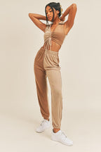 Two-tone Color Two-piece Set | Mixtshop LLC
