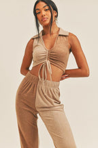 Two-tone Color Two-piece Set | Mixtshop LLC