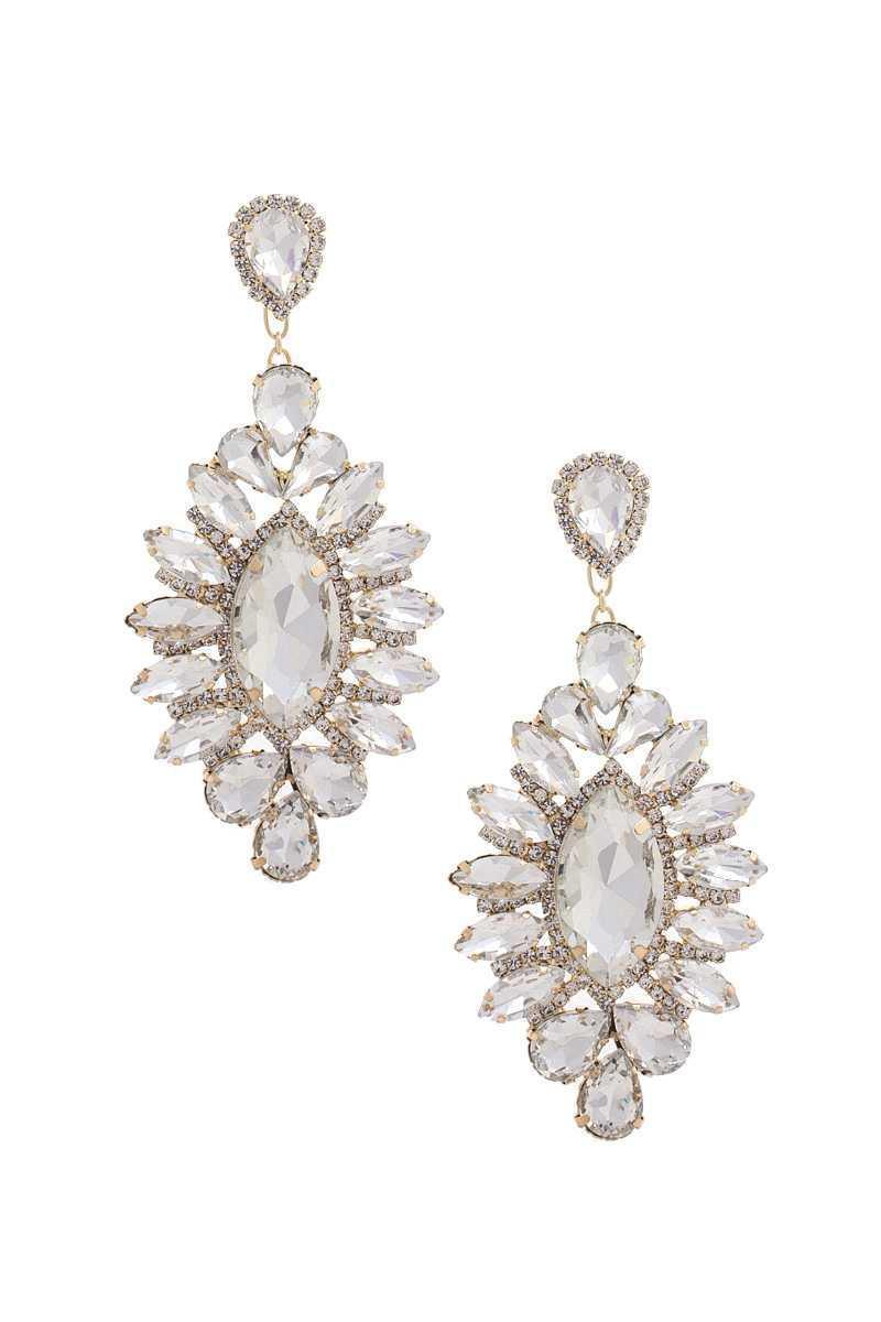 Marquise Rhinestone Dangle Earring | Mixtshop LLC