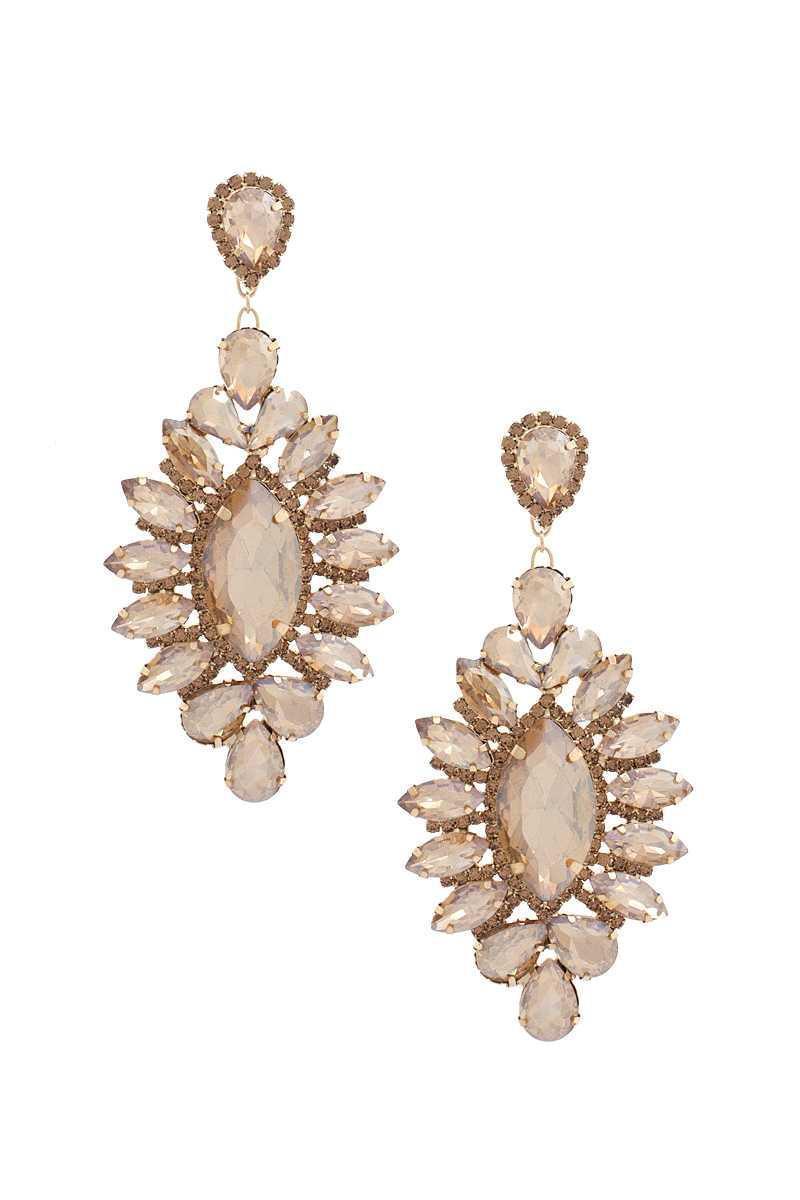 Marquise Rhinestone Dangle Earring | Mixtshop LLC