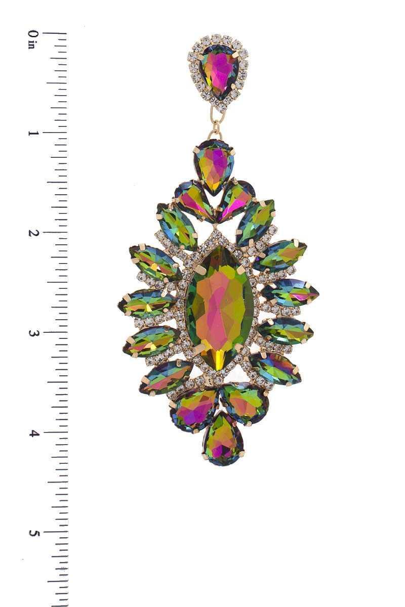 Marquise Rhinestone Dangle Earring | Mixtshop LLC