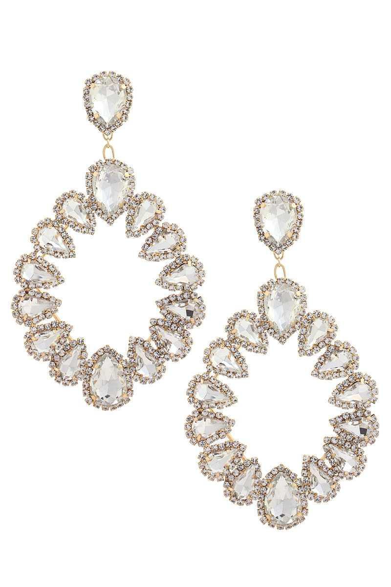 Chunky Teardrop Dangle Earring | Mixtshop LLC