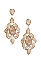 Teardrop Rhinestone Dangle Earring | Mixtshop LLC