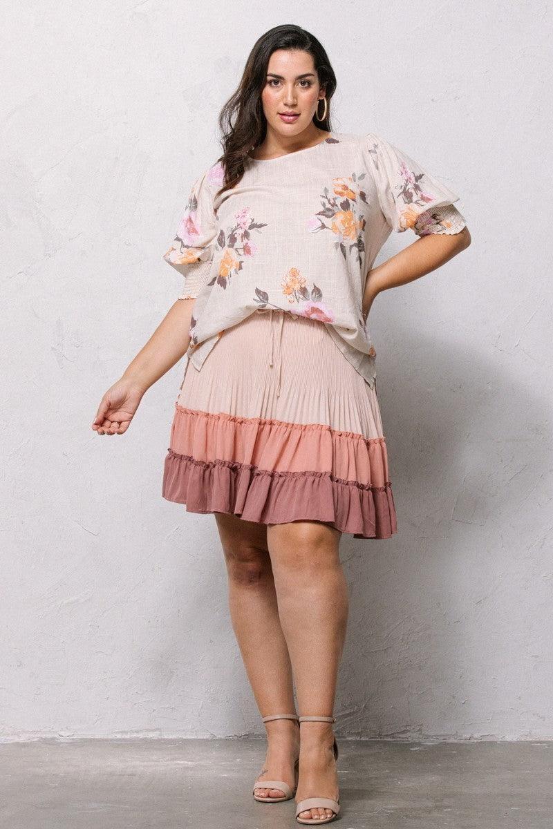 Floral Printed Woven Blouse Secondary image