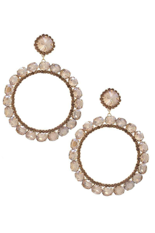 Rhinestone Dangle Earring | Mixtshop LLC