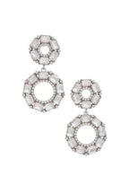 Double Circle Rhinestone Earring | Mixtshop LLC