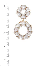 Double Circle Rhinestone Earring | Mixtshop LLC