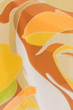 A Printed Woven Midi Dress | Mixtshop LLC