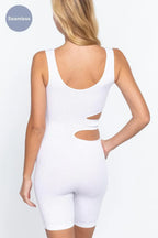 Suave Cut-out Seamless Romper | Mixtshop LLC