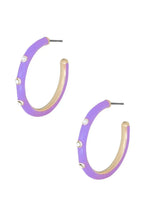 Color Metal Hoop Earring | Mixtshop LLC