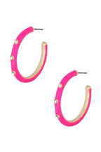 Color Metal Hoop Earring | Mixtshop LLC