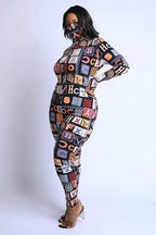 Alphabetically Neon Jumpsuit | Mixtshop LLC