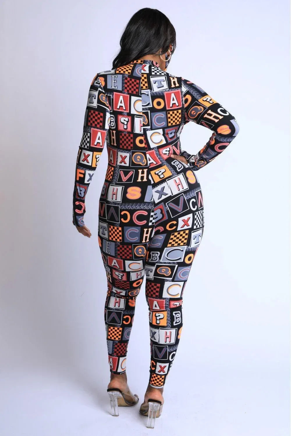 Alphabetically Neon Jumpsuit | Mixtshop LLC