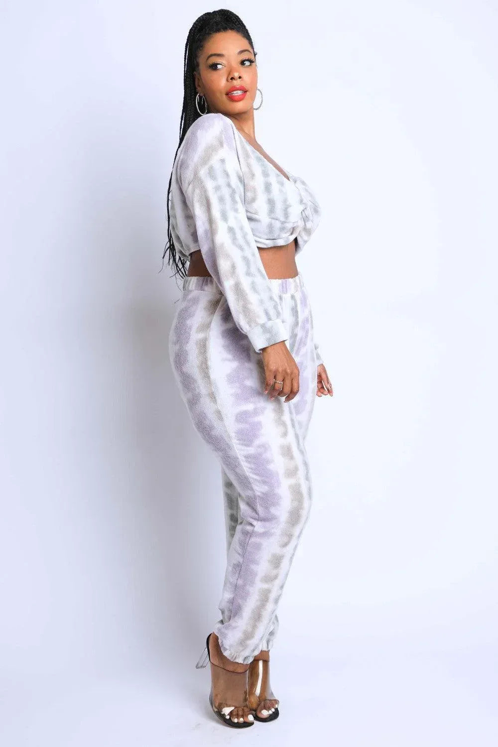 Tie Die Off Shoulder Set | Mixtshop LLC