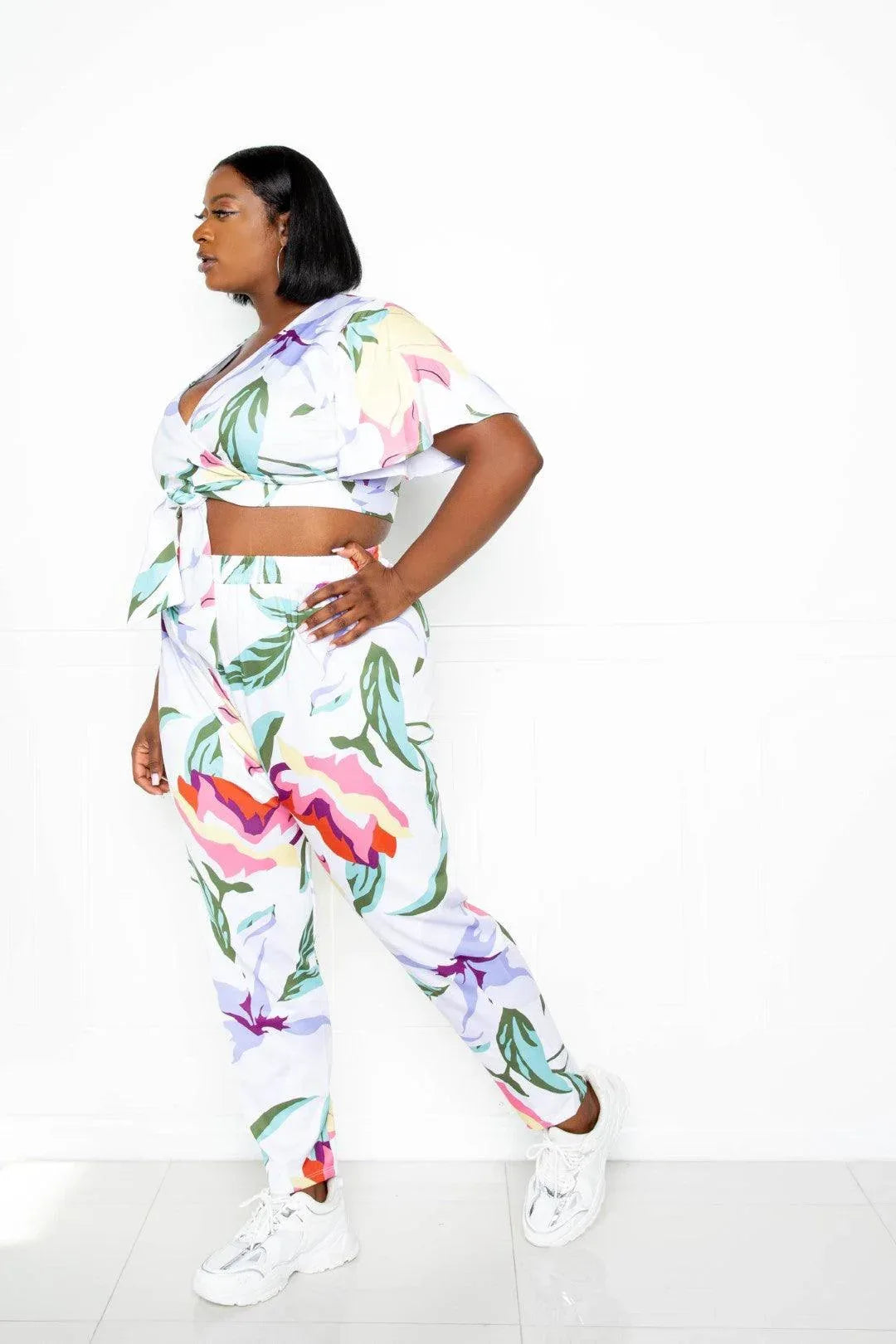 Flower Jogger & Top Set | Mixtshop LLC