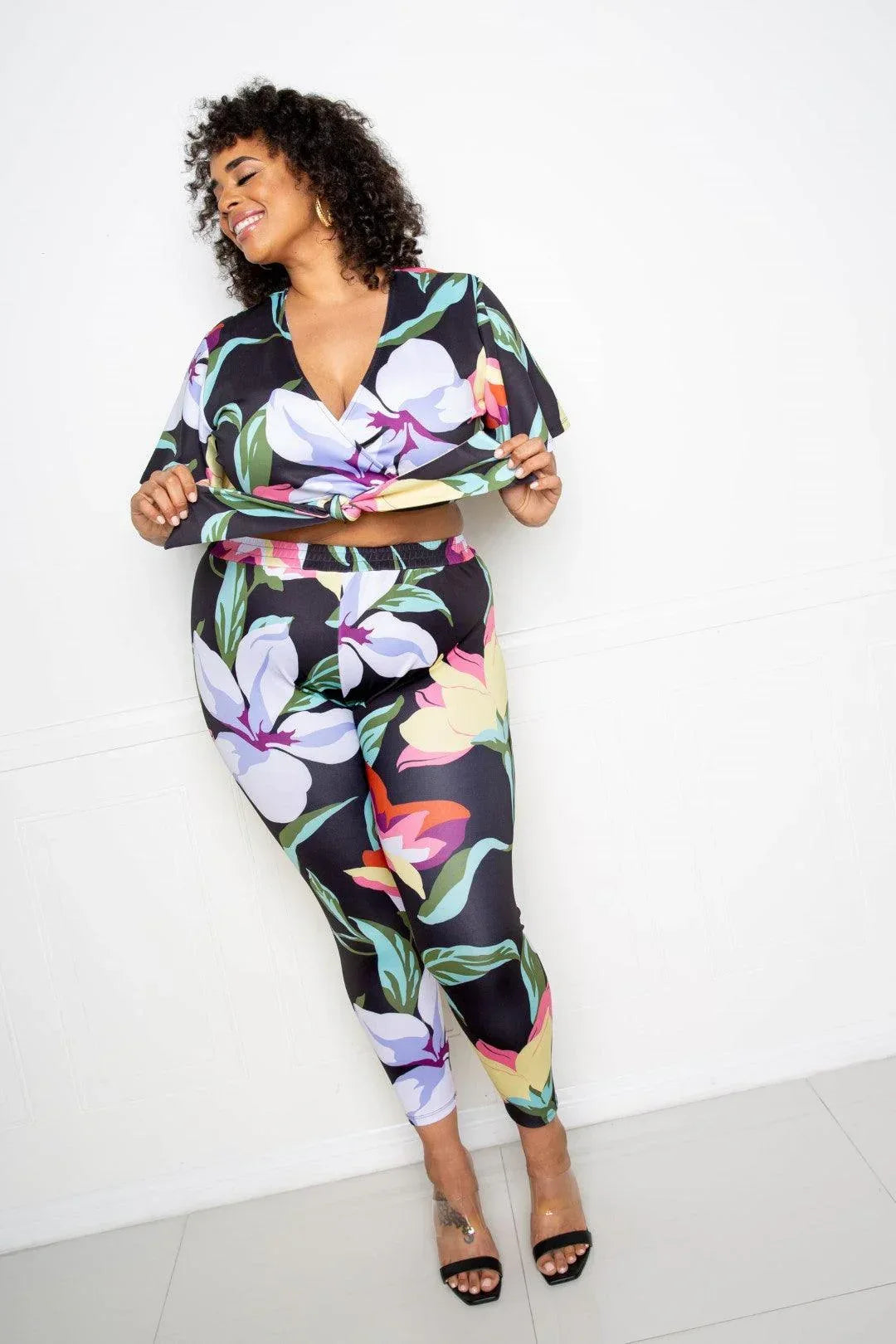 Flower Jogger & Top Set | Mixtshop LLC
