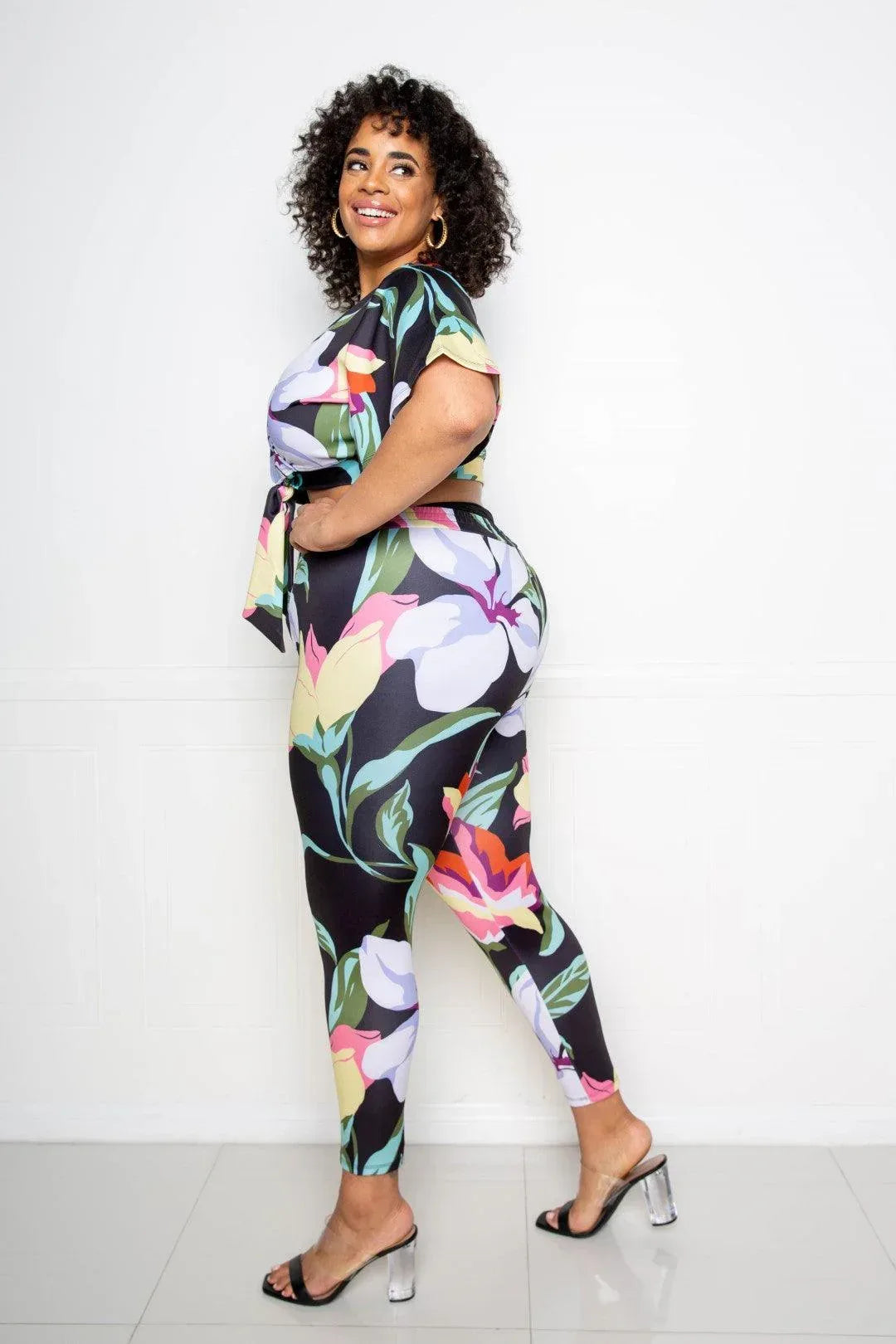 Flower Jogger & Top Set | Mixtshop LLC