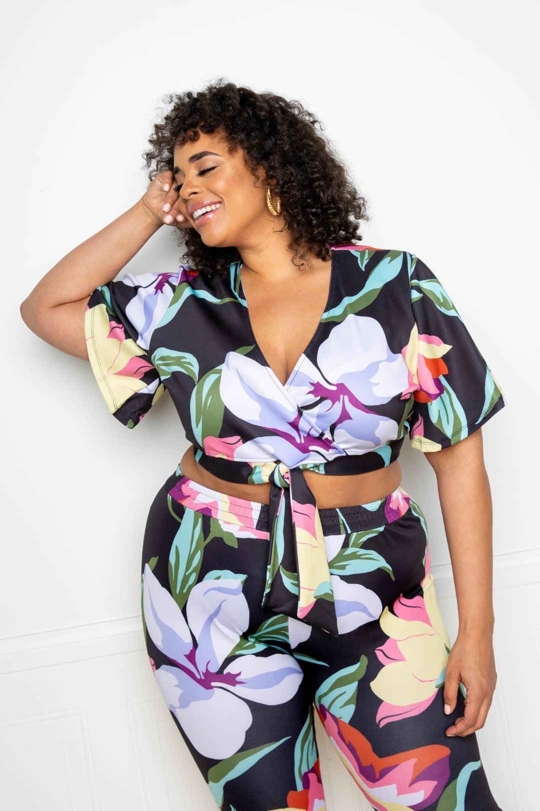 Flower Jogger & Top Set | Mixtshop LLC