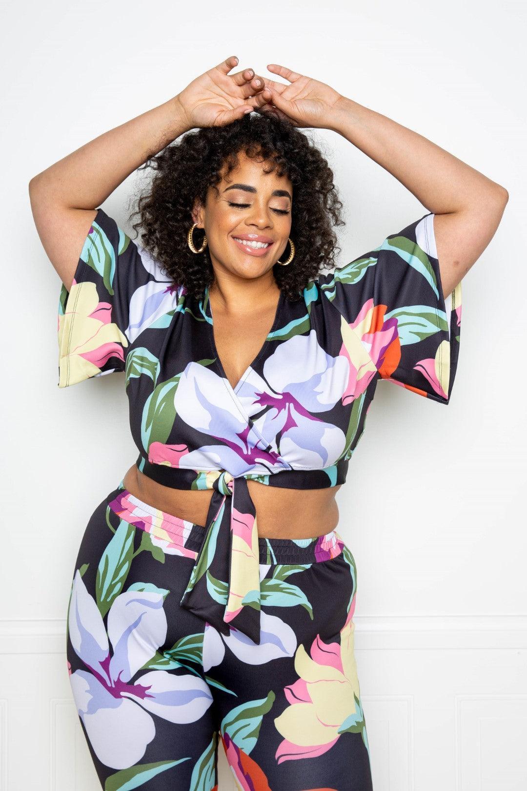 Flower Jogger & Top Set | Mixtshop LLC
