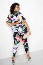 Flower Jogger & Top Set | Mixtshop LLC