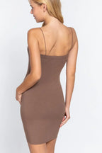 Cami Heavy Rib Mini Dress | Mixtshop LLC