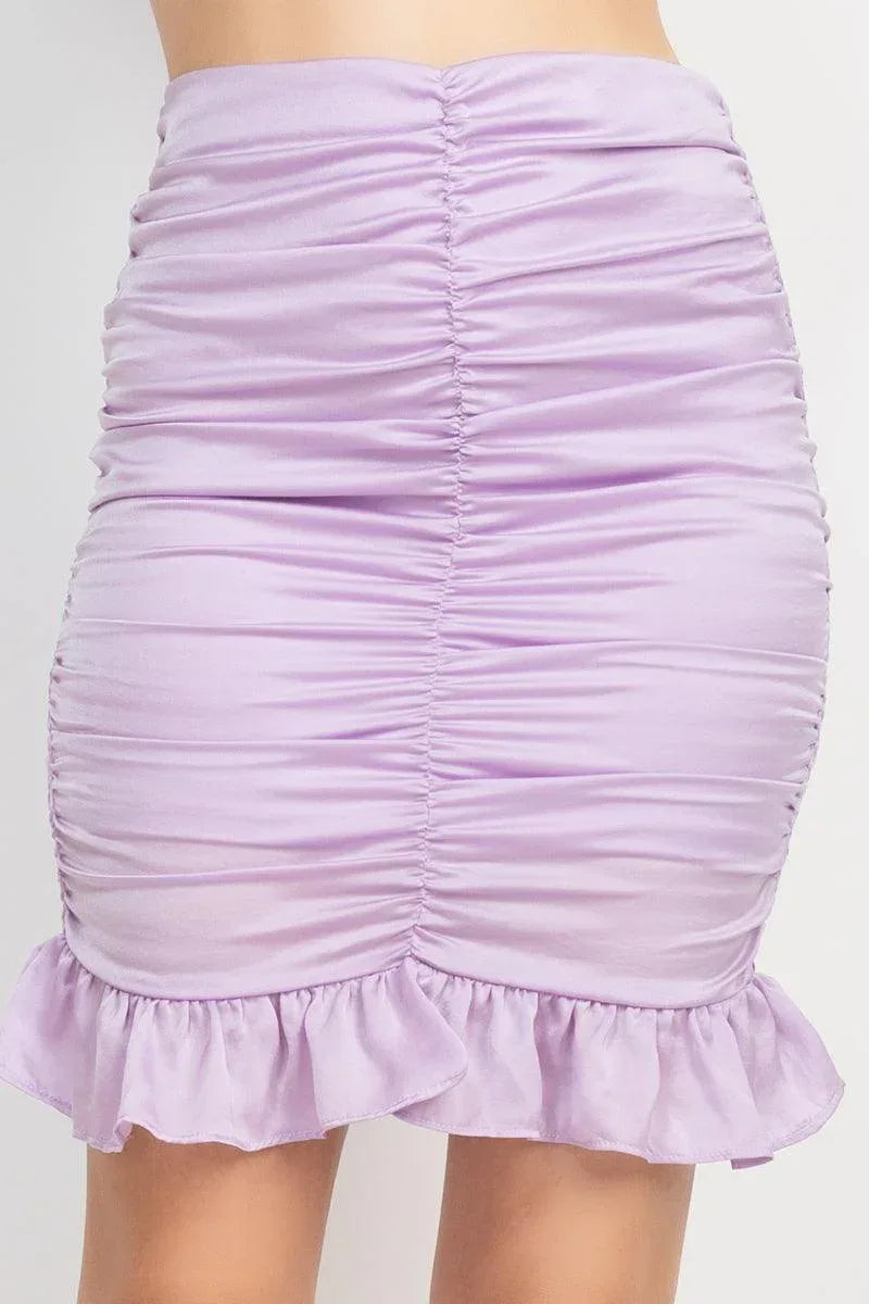 Halter Neck Crop Top & Skirts Set | Mixtshop LLC