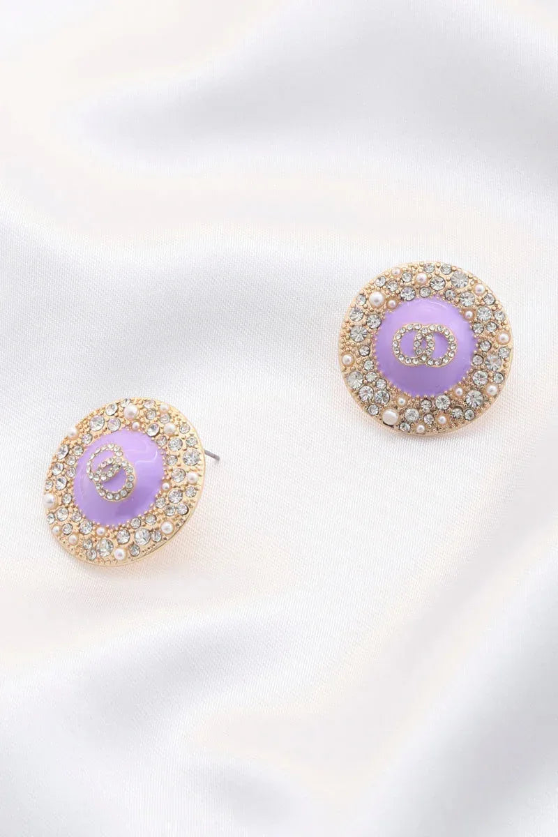 Double Circle Round Metal Earring | Mixtshop LLC